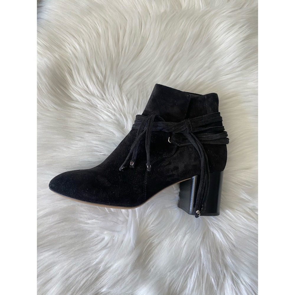 Rag & Bone Tie Up Suede Bootie Boot - image 2